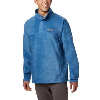 Columbia Pullover Heren, Steens Mountain Half Snap Fleece Big Blauw, 98CPTSDJL